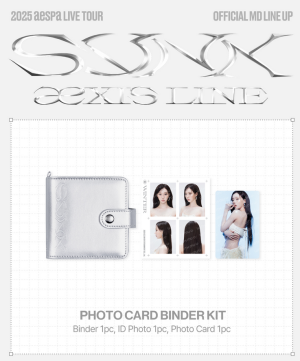 aespa -  [SYNK : aeXIS LINE] OFFICIAL MD : PHOTO CARD BINDER KIT  (ИЗБОР НА ВЕРСИЯ) PRE - ORDER 