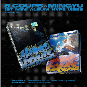 S.COUPS X MINGYU - HYPE VIBES (STANDARD Ver.) (COMBI VER./ BUDDY VER.) PRE - ORDER 