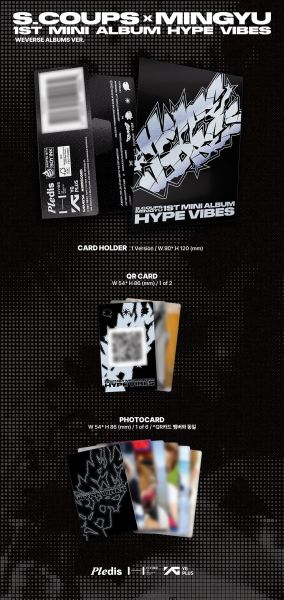 S.COUPS X MINGYU - 1st Mini Album ‘HYPE VIBES’ Weverse Albums ver.. + Weverse Gift (WS) PRE - ORDER 