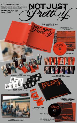 izna - Not Just Pretty PHOTOBOOK Ver. (A Ver. / B Ver.) PRE - ORDER 