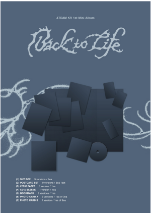 &TEAM - Back to Life (ROAR ver.) (9 types Random Ver.)  PRE - ORDER 