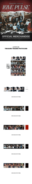 TREASURE - [LOVEPULSE] TREASURE TRADING PHOTOCARD  PRE - ORDER 