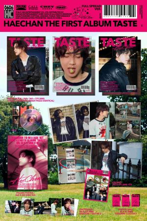 HAECHAN - 1ST ALBUM [TASTE] (Full Spread Ver.) PRE - ORDER 