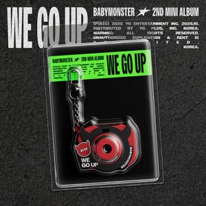 BABYMONSTER - 2nd MINI ALBUM [WE GO UP] (MINI BEAM KEYRING Ver.) PRE - ORDER 