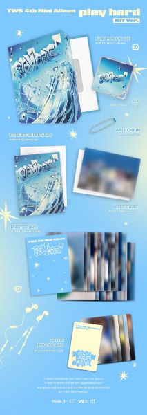 TWS - 4th Mini Album ‘play hard’ (KiT Ver.) PRE - ORDER 