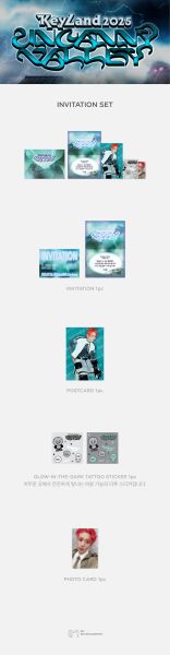 KEY - 2025 KEY [KEYLAND : Uncanny Valley] MD : INVITATION SET PRE - ORDER 