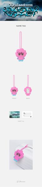 KEY - 2025 KEY [KEYLAND : Uncanny Valley] MD : NAME TAG PRE - ORDER 