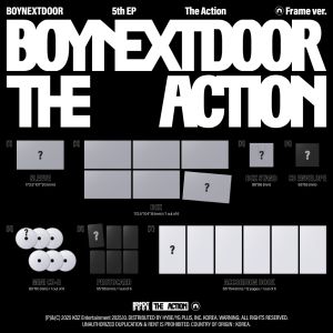 BOYNEXTDOOR - The Action (Frame ver.) (Random) + Weverse Gift (WS) PRE - ORDER 