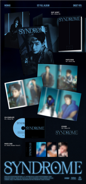 WONHO - 1st Full Album SYNDROME PRE - ORDER 