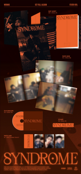 WONHO - 1st Full Album SYNDROME PRE - ORDER 
