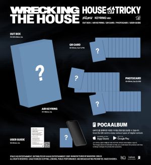 xikers - HOUSE OF TRICKY : WRECKING THE HOUSE (KEYRING ver.) (POCAALBUM) PRE - ORDER 