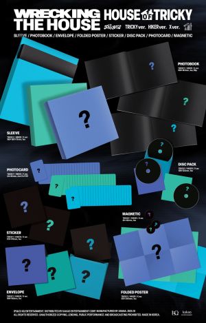 xikers - HOUSE OF TRICKY : WRECKING THE HOUSE (TRICKY ver. / HIKER ver. / X ver.) PRE - ORDER 