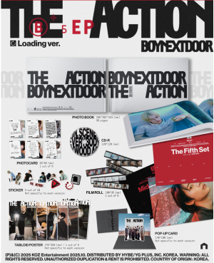 BOYNEXTDOOR -  [The Action] + Red Riding Hood ver. Random Photocard (muvve) PRE - ORDER 
