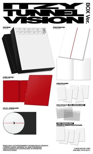 ITZY - TUNNEL VISION (Box Ver.) + Random Photocard (SW) PRE - ORDER 