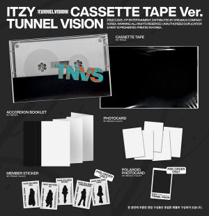 ITZY - TUNNEL VISION (Cassette Tape Ver.) + Random Photocard (SW) PRE - ORDER 