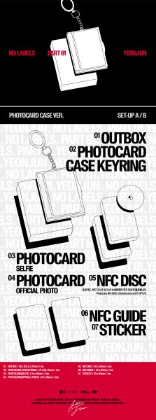 YEONJUN - 'NO LABELS: PART 01' (Photocard Case Ver.) PRE - ORDER 