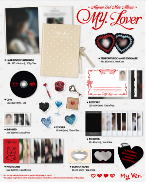 MIYEON - 2nd Mini Album [MY, Lover]  + interAsia Exclusive Photocard PRE - ORDER 