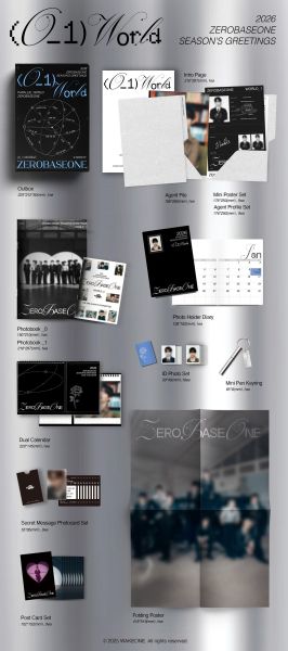 ZEROBASEONE - 2026 SEASON’S GREETINGS [(0_1) WORLD] PRE - ORDER 