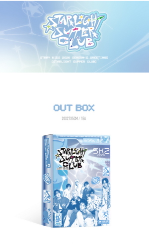 STRAY KIDS - 2026 SEASON'S GREETINGS [STRAIGHT SUPPER CLUB] + Photocard SET (WM) PRE - ORDER 