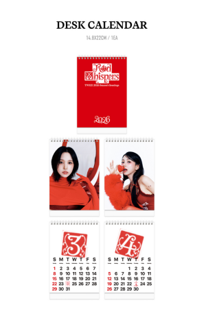 TWICE - 2026 SEASON'S GREETINGS [RED WHISPERS] PRE - ORDER 