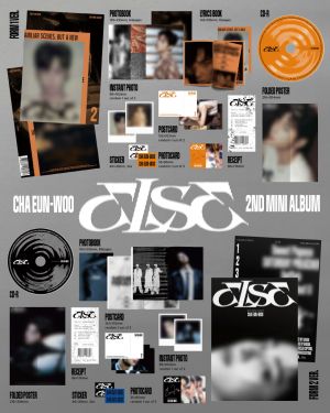 CHA EUN-WOO -  <ELSE> (FORM 1 VER. / FORM 2 VER.)  + Random Photocard (APPLE MUSIC)