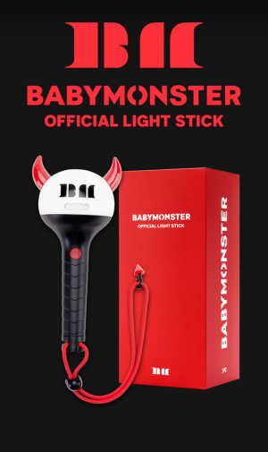 BABYMONSTER - OFFICIAL LIGHT STICK + Random Photocard PRE-ORDER