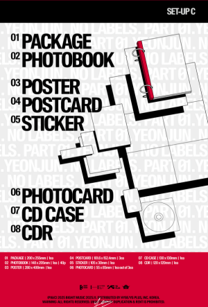 [LUCKY DRAW] YEONJUN - NO LABELS: PART 01) + Random Photocard (SW) PRE - ORDER 