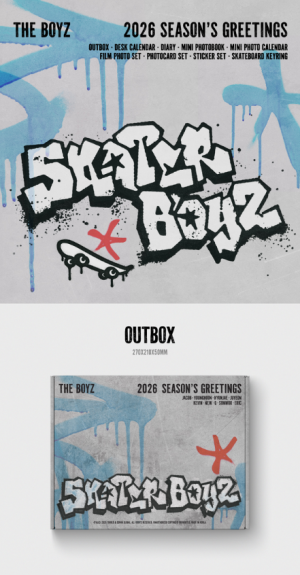 THE BOYZ - SKATER BOYZ (2026) SEASON’S GREETINGS + 1 Random Photocard PRE - ORDER 
