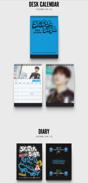 THE BOYZ - SKATER BOYZ (2026) SEASON’S GREETINGS + 1 Random Photocard PRE - ORDER 