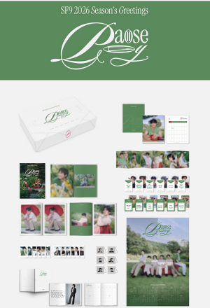 SF9 - 2026 SEASON'S GREETINGS Pause & Play + Random Photocard (APPLE MUSIC) PRE - ORDER 