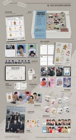 ATEEZ - 2026 SEASON'S GREETINGS + 1 Random Photocard PRE - ORDER 