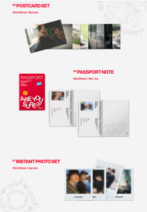 Jimin x Jung Kook - [ARE YOU SURE?! Season2] PHOTOBOOK + PHOTO MAGNET (APPLE MUSIC) PRE - ORDER 