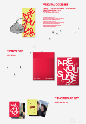 Jimin x Jung Kook - [ARE YOU SURE?! Season2] PHOTOBOOK + PHOTO MAGNET (APPLE MUSIC) PRE - ORDER 