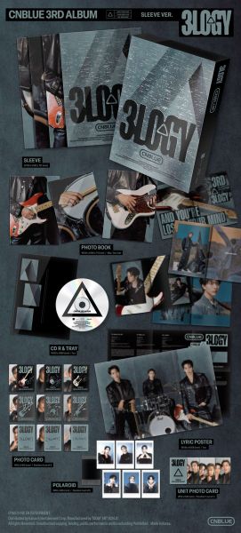 CNBLUE - 3RD ALBUM [3LOGY] (SLEEVE VER.) PRE - ORDER 