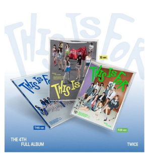 TWICE -  THIS IS FOR (THIS ver. / IS ver. / FOR ver.) 