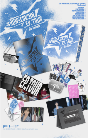Jin - '#RUNSEOKJIN_EP.TOUR in GOYANG' The Original PRE - ORDER 