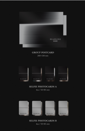 BLACKPINK - 3rd MINI ALBUM [DEADLINE] (GRAY Ver.) PRE - ORDER 