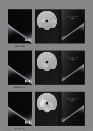 BLACKPINK - DEADLINE (SILVER Ver.) (4types Random Ver.)  PRE - ORDER 