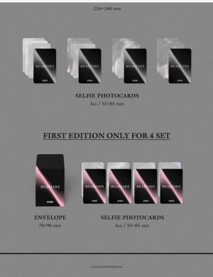 BLACKPINK - DEADLINE SILVER Ver. (Set) + Weverse Gift (WS)  PRE - ORDER 