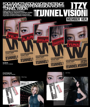 ITZY - TUNNEL VISION (Member Ver.) (5 types Random Ver.) 