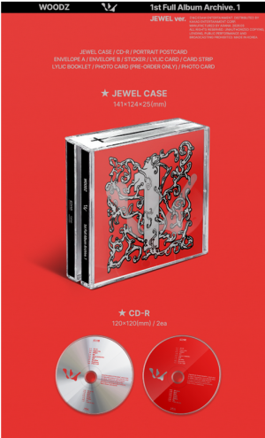 WOODZ - 1st Full Album [Archive. 1] (Jewel Ver.) (2CD) PRE - ORDER 