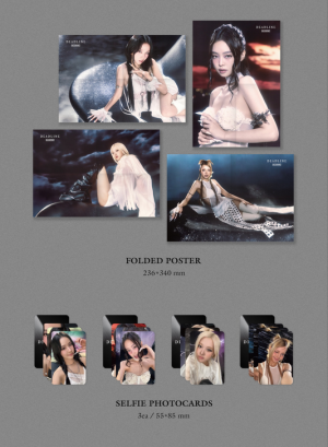 BLACKPINK - DEADLINE (SILVER Ver.) (4types Random Ver.)  PRE - ORDER 