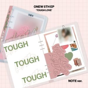 ONEW - 5TH MINI ALBUM TOUGH LOVE (NOTE Ver.) PRE - ORDER 