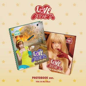 YENA - 5TH MINI ALBUM LOVE CATCHER (PHOTOBOOK ver.) + Random Photocard (APPLE MUSIC) PRE - ORDER