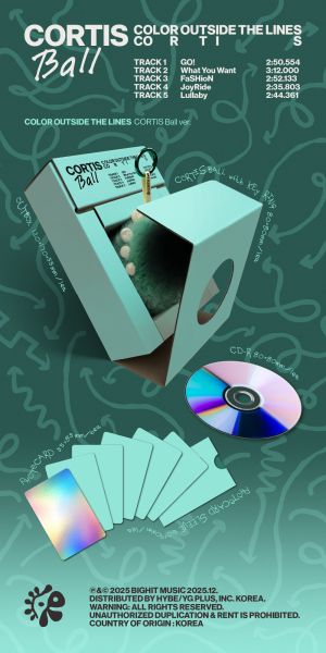 CORTIS - The 1st EP [COLOR OUTSIDE THE LINES] (CORTIS Ball ver.)