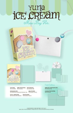YUNA (ITZY) - Ice Cream MINI BAG Ver. (MD Ver.) + Random Photocard (APPLE MUSIC)  PRE - ORDER 