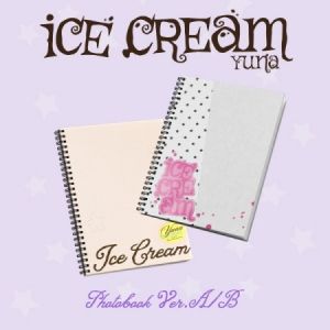 YUNA (ITZY) - Ice Cream Photobook Ver. (A Ver. / B Ver.) + Random Photocard + PHOTO MAGNET (APPLE MUSIC) PRE - ORDER 