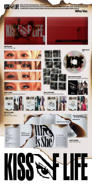 KISS OF LIFE - 2nd Single Album [Who is she] (Who Ver.) PRE - ORDER