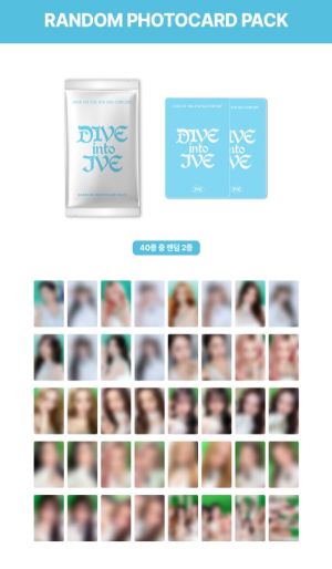 IVE - 2026 IVE THE 4TH FAN CONCERT [DIVE into IVE] OFFICIAL MD : RANDOM PHOTOCARD PACK PRE - ORDER