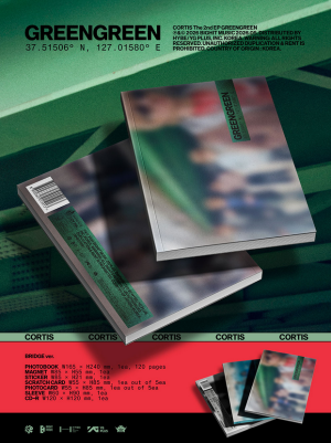 CORTIS - The 2nd EP [GREENGREEN] (Random) + Random Photocard (APPLE MUSIC) PRE - ORDER 